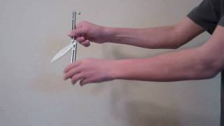 Balisong Tutorial Y2K Rollover Beginner [upl. by Seabrook]