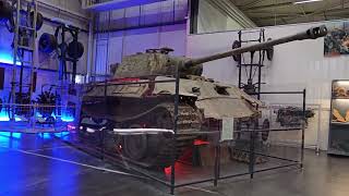 Old army tanks in the Technik Museum Sinsheim Germany [upl. by Enerehs]