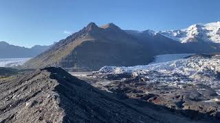 Outside Hotel Skaftafell  Explore Svinafell Glacier and Freysnes Trail in Skaftafell Nationalpark [upl. by Ahsoet516]