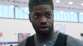 Nerlens Noel  Practice 121316 [upl. by Ranice]