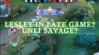 Lesley montage 3x savage😱😱  Mobile legends bang bang [upl. by Amsden]