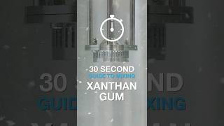 30 Second Guide to Mixing Xanthan Gum Xanthan Gum HighShear Mixing Shorts PowderLiquidMixing [upl. by Ocimad]