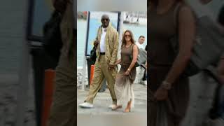 Micheal Jordan amp Wife Yvette Prieto Cute Couple celebritizworld [upl. by Honig]