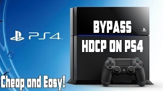 How To Record PS4 Gameplay and Bypass HDCP Working Proof  DanQ8000 [upl. by Enelrihs]