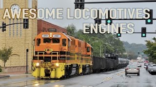 9 Awesome And Great Sounding Locomotive Engines [upl. by Aimak]