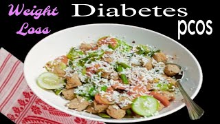 High Protein Salad Recipes For Weight Loss  Soybean Paneer Salad For Dinner [upl. by Fougere]