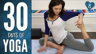 Day 8  Yoga For Healing amp Meditation  30 Days of Yoga [upl. by Bowman]