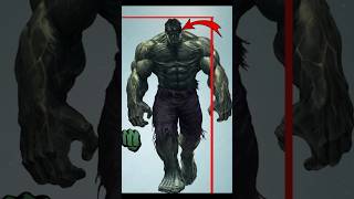 Which Hulk has the tallest height  shorts [upl. by Cherian]