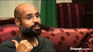 Libya conflict  You cannot win Saif Gaddafi tells West [upl. by Ytok]