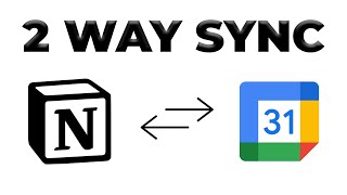 Link Google Calendar to Notion Notion Automations Tutorial [upl. by Lebam]