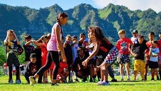 11 YEAR OLD GIRL EMBARRASES FOOTBALL PLAYERS Hawaii 1on1’s [upl. by Rebecka]