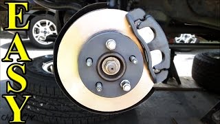 How to Replace Front Brakes Pads and Rotors [upl. by Beedon981]