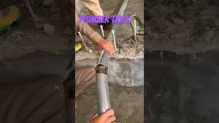 Amazing trick pvc pipes Janet plumbing works vairalshort please subscribemychannel please [upl. by Adnalu560]