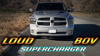 LOUD Supercharger BOV [upl. by Ydnat]