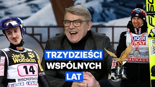 GŁOS Turnieju Czterech Skoczni  Marek Rudziński po raz ostatni [upl. by Alemap334]