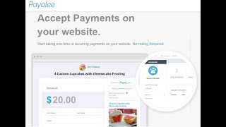 Accept payments online with Payolee [upl. by Nosniv]