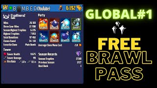 Best 1 Player March 2022  Badland Brawl  Free Brawlpass  E BrawlPass [upl. by Neirda440]