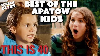 Maude And Iris Apatow Funniest Scenes  Knocked Up and This Is 40  Screen Bites [upl. by Suoivatnod]