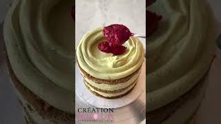 🍰Layer cake pistache framboise 🍰 dans notre ebook wwwcreationhlouacom cakedesign layercake [upl. by Sumahs171]