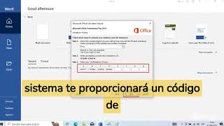 Activar Office 2019 o 2021 en Bolivia  activación teléfonica o phone key [upl. by Fabe]
