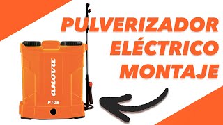 Montaje del pulverizador a batería ANOVA 10L [upl. by Ettedanreb40]