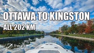 A Tour of the Rideau Canal  Awesome Places to Visit From Ottawa to Kingston [upl. by Ariaet81]