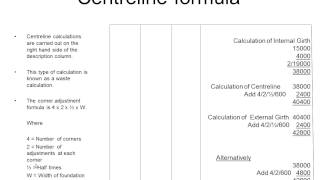 Centrelines and Girths for Quantity Surveying Students [upl. by Basset]