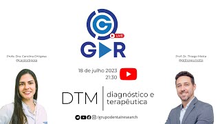 DTM disfunção temporomandibular  diagnóstico e terapêutica  Aula Online Projeto GDR LIVE 19 [upl. by Elocel223]