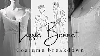 Lizzie Bennets Netherfield Ball Gown  2005 Pride amp Prejudice  Costume Breakdown [upl. by Sukram]