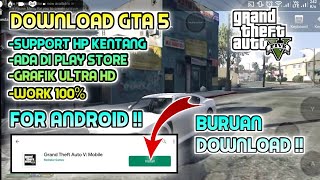 Akhirnya Cara Download GTA 5 Di Android Secara GRATIS 100 Work [upl. by Durware]