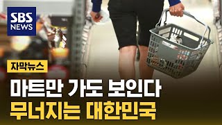 전국 1위 지역도 심각…무너지는 대한민국 자막뉴스  SBS [upl. by Gruchot]