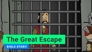 Bible story quotThe Great Escapequot  Primary Year D Quarter 2 Episode 4  Gracelink [upl. by Yanahc]