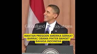 BARRAC OBAMAMA Pinter Bahasa Indonesia obama prabowo gibran makangratis kabinetmetahputih [upl. by Elesig259]