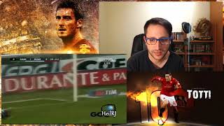 REACCIÓN  Francesco Totti The Last Roman Gladiator Ultimate Show [upl. by Behrens265]