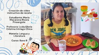 Video instructivo de receta 👩🏻‍🍳🍳🥐 [upl. by Berny935]