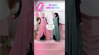 S201 Model Baju Outer kalong long cardigan  Fashionable Indonesia [upl. by Namrej]