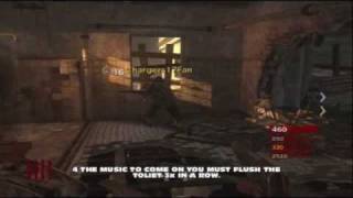 COD WaW Nazi Zombies Verrückt  Hidden Sounds [upl. by Ronnica]