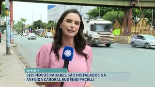 Seis novos radares começam a operar em importante avenida de Contagem MG [upl. by Kcirde]