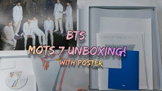 UNBOXING BTS MAP OF THE SOUL 7 ALBUM   MOTS 7 Version 1 [upl. by Pettifer798]