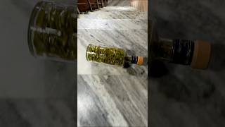 Breaking Glass Bottles  ASMR Crunchy Glass Bottles Rolling And Crushing On Stairs asmr shorts [upl. by Anaoy]