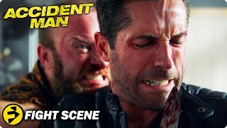 ACCIDENT MAN  Scott Adkins  Mike vs Carnage  Fight Scene [upl. by Wunder]