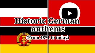 Historic German Anthems with lyrics and translations [upl. by Nelav]