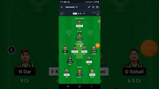 BDW vs PKW Dream11 Prediction and Kubera team prediction Warm up T20 Match [upl. by Bron]