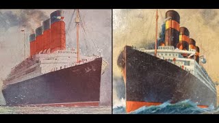 1917 Book of Large Ocean Liners [upl. by Ddot]