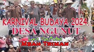 SIARAN LANGSUNG EXCLUSIVE PAWAI BUDAYA DESA NGUNUT 10000 PESERTA [upl. by Jena]