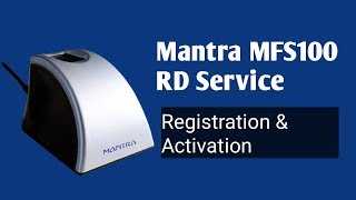 mantra rd service registration online  mantra rd service  mantra rd service error [upl. by Gavrilla]