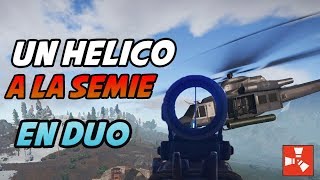 RUST  ON SE FAIT LHELICO A LA SEMI A 2 ULTRA TENDU  PVP EN TEAM [upl. by Crysta297]