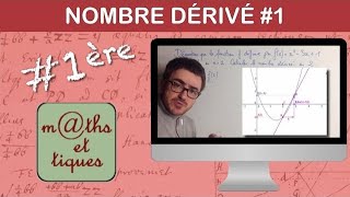 Calculer le nombre dérivé 1  Première [upl. by Wernher611]