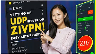 How to setting up UDP custom server with the Zivpn app [upl. by Mandle]