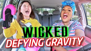 KAYCEE WONDERLAND Sings Wicked DEFYING GRAVITY wVocal Coach [upl. by Acile]